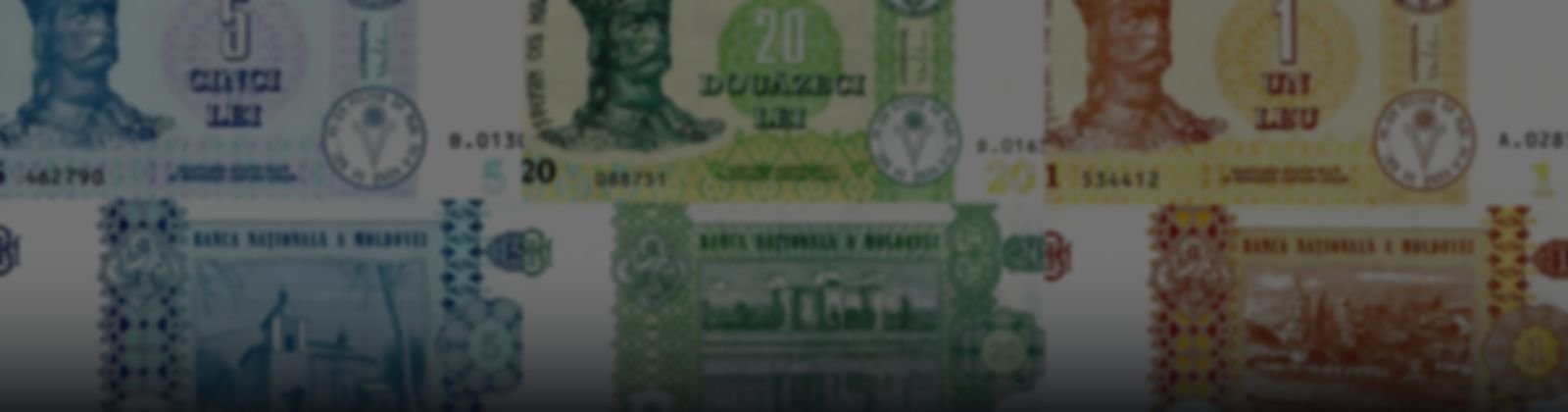 Billetes de Moldavia