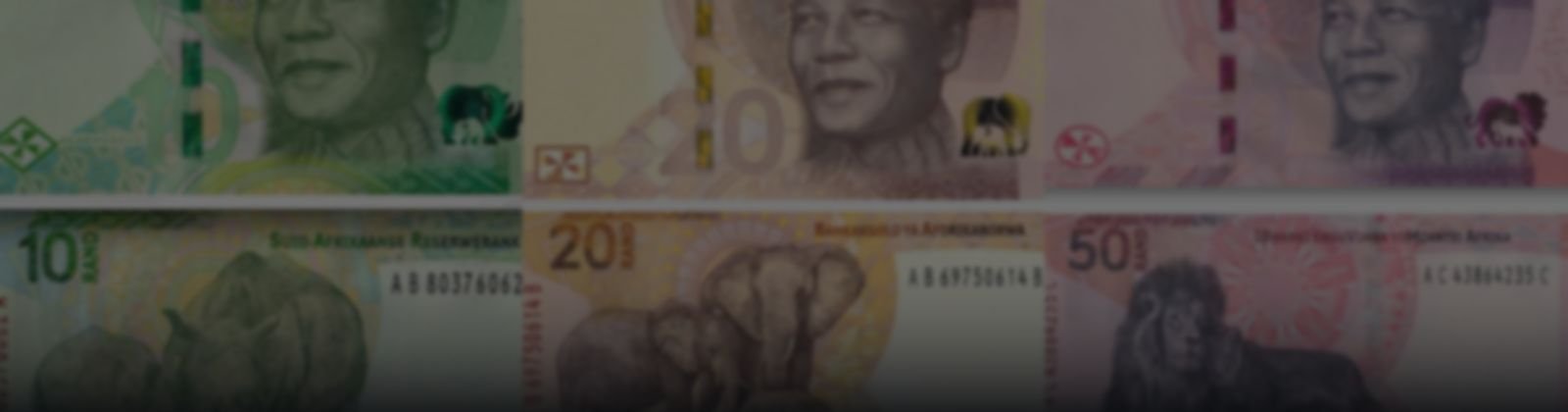 Billetes de Sudáfrica