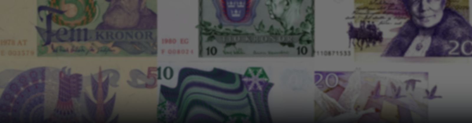 Billetes de Suecia